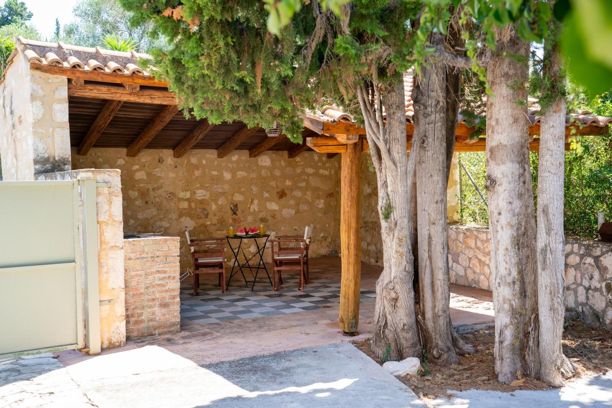 Вілла Garden House, Up To 8Px 1Km From Fiskardo Tselendata Екстер'єр фото