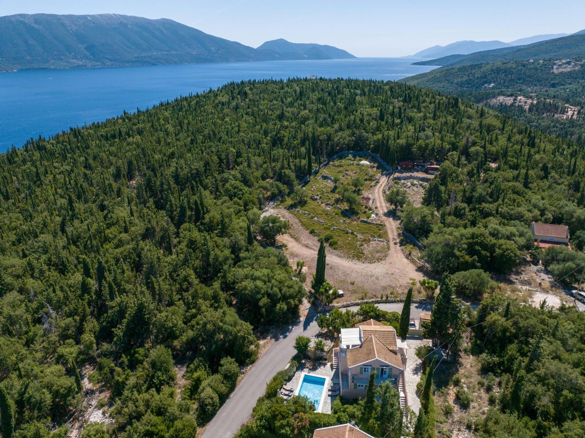Вілла Garden House, Up To 8Px 1Km From Fiskardo Tselendata Екстер'єр фото